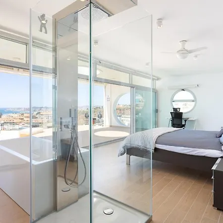 Ensuite Penthouse Panoramic Sea View With Jacuzzi *