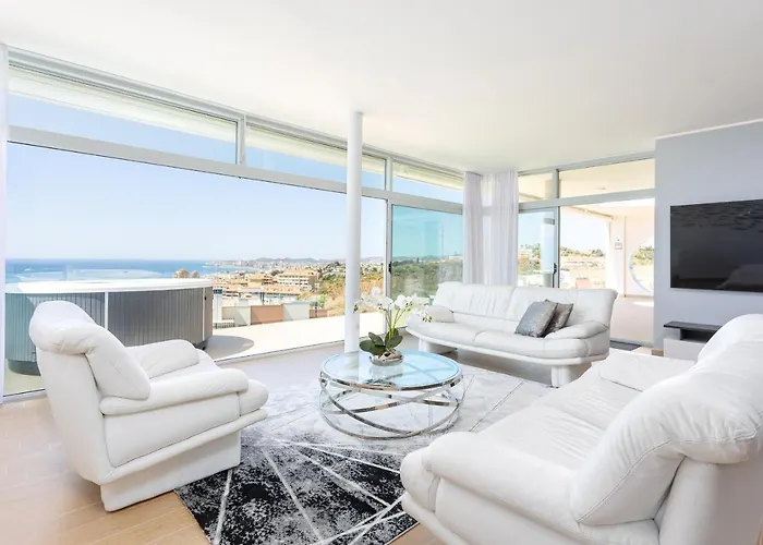 Ensuite Penthouse Panoramic Sea View With Jacuzzi Apartment Fuengirola