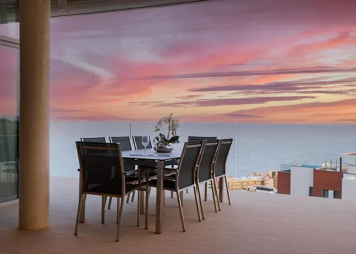 Apartment Ensuite Penthouse Panoramic Sea View With Jacuzzi *